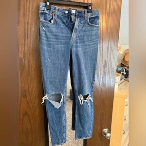 Abercrombie & Fitch High Rise Skinny Jeans - Blue